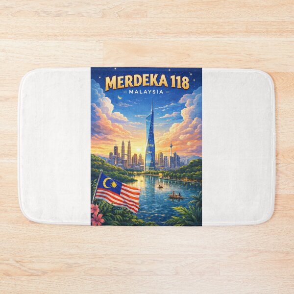 Item preview, Merdeka 118 Moonrise – Petaling Street, KL Tower & Twilight Reflections designed and sold by Places On Earth.