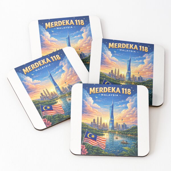 Item preview, Merdeka 118 Moonrise – Petaling Street, KL Tower & Twilight Reflections designed and sold by Places On Earth.