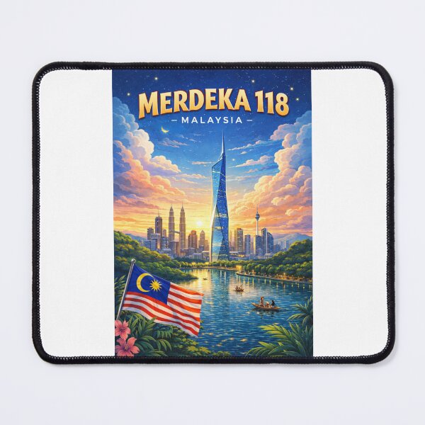 Item preview, Merdeka 118 Moonrise – Petaling Street, KL Tower & Twilight Reflections designed and sold by Places On Earth.