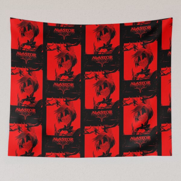Item preview, Hazbin Hotel Alastor Radio Demon All Red Dark Art designed and sold by trentnin.