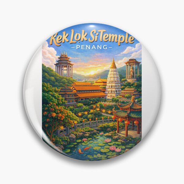 Item preview, Kek Lok Si Temple – Penang designed and sold by Places On Earth.