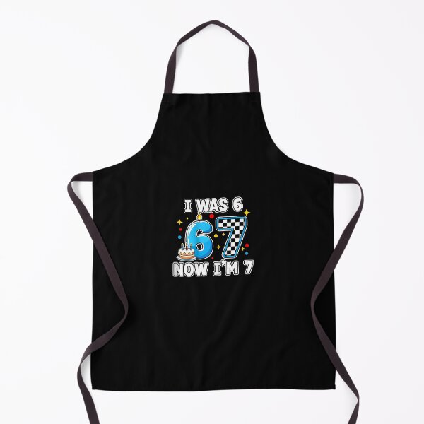 Item preview, 7 Years Old Birthday Checkered I was 6 Now I'm 7 Birthday designed and sold by heymbe.