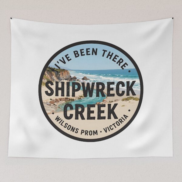 Item preview, I’ve Been There — Shipwreck Creek  Wilsons Prom VIC Sticker designed and sold by Random Designs.