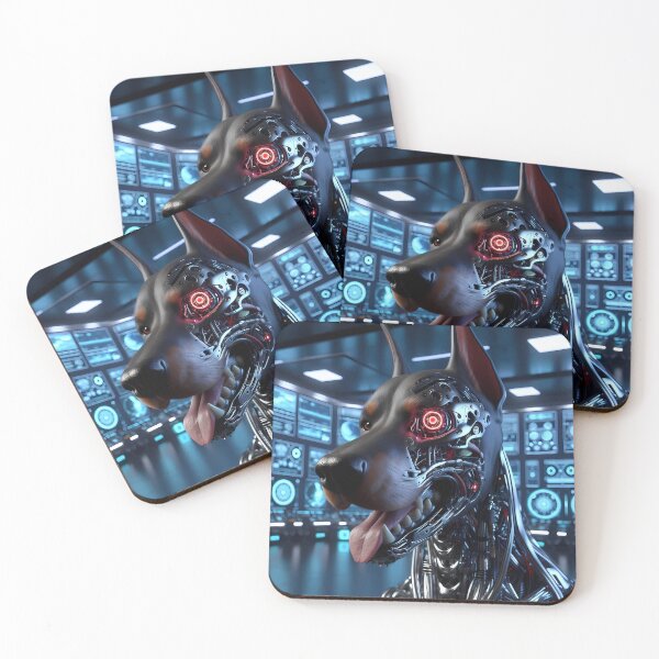 Item preview, Unit 01: Tactical Doberman - CYBER ALPHA designed and sold by CyberPawArt.