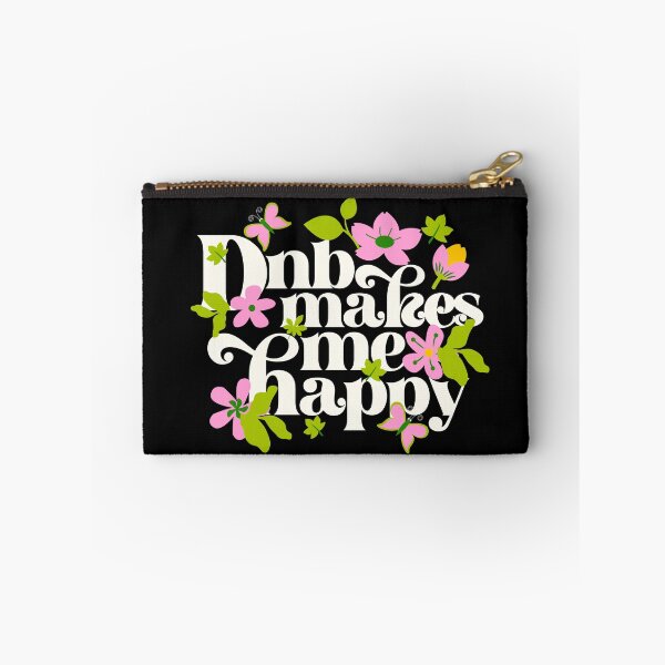 Item preview, DNB - Makes Me Happy (White)  designed and sold by Discothreadz.