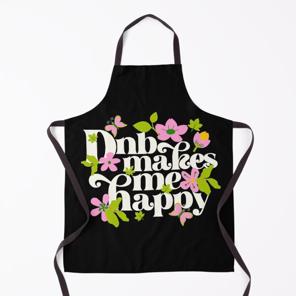 Item preview, DNB - Makes Me Happy (White) designed and sold by Discothreadz.