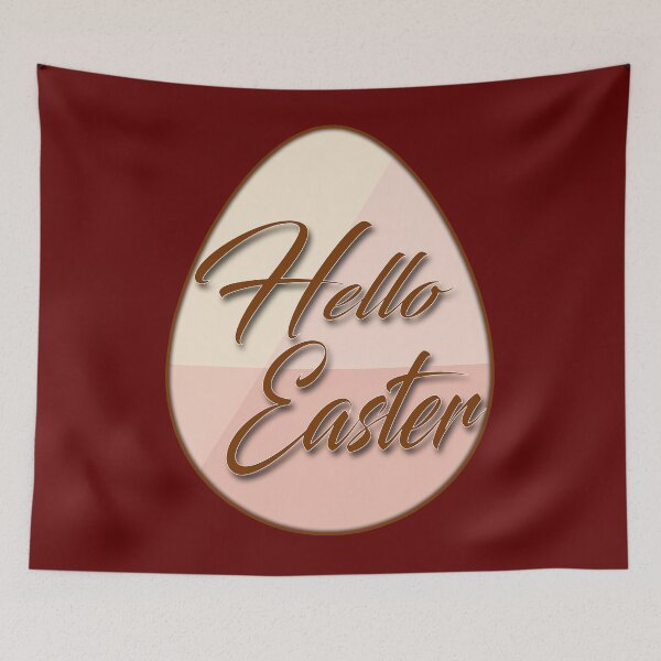 Item preview, Hello Easter – Minimal Egg Design designed and sold by Topoartispp.