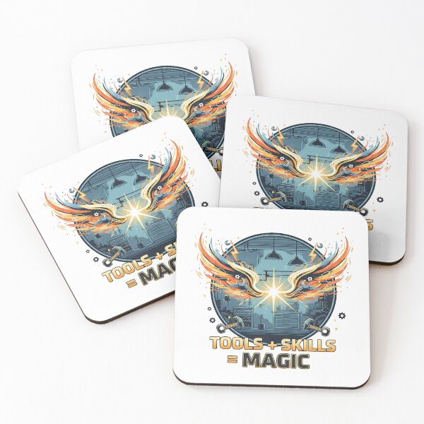 Item preview, Tools + Skills = Magic – Mechanic T-Shirt for Auto Technicians designed and sold by Muzgle.