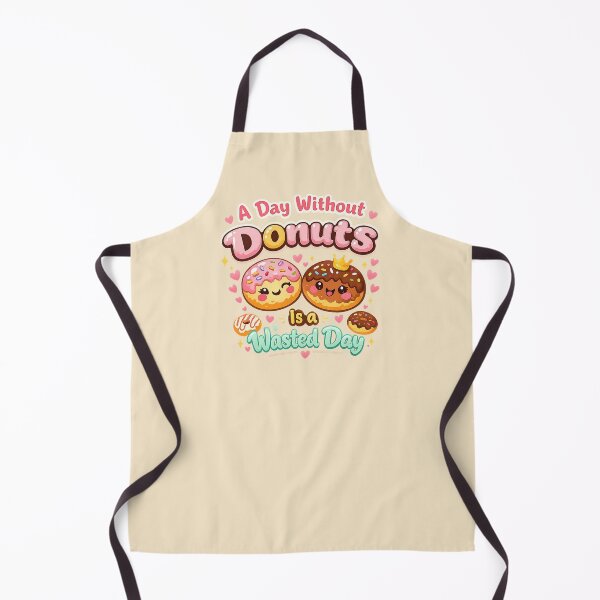 Item preview, Cute Donuts Quote – A Day Without Donuts designed and sold by Irysek.