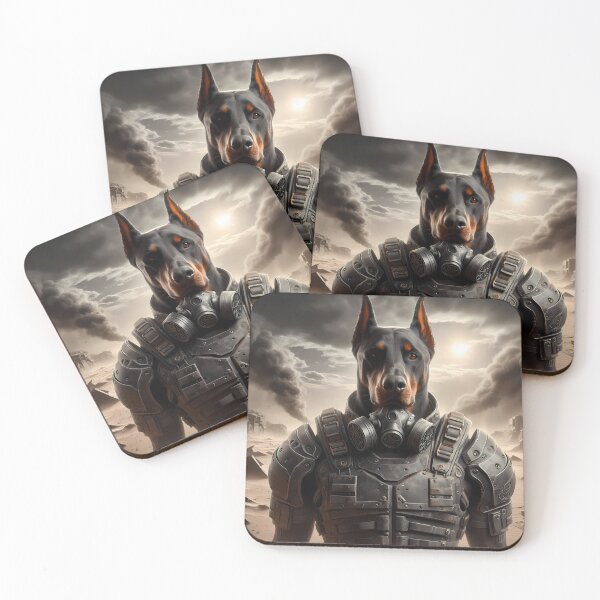 Item preview, Unit 01: Tactical Doberman - IRON GUARDIAN designed and sold by CyberPawArt.