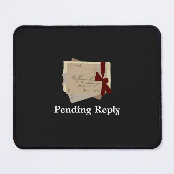 Item preview, Pending Reply | Vintage Letters Procrastination Dark Academia designed and sold by VENOHA.