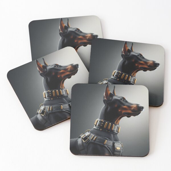 Item preview, Unit 01: Tactical Doberman - ELITE CARBON designed and sold by CyberPawArt.