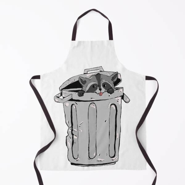 Item preview, Cute Peeking Raccoon - Hand Drawn Trash Panda Art designed and sold by RNASstuff.