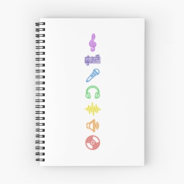 Item preview, Neon Music Icons – Sound System Symbols designed and sold by RaveNamaste.