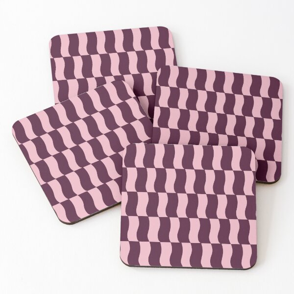 Item preview, Wildberry Wavy Blocks designed and sold by STUDIO MORE Los Angeles.