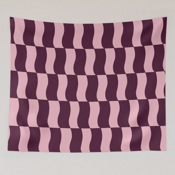 Item preview, Wildberry Wavy Blocks designed and sold by STUDIO MORE Los Angeles.