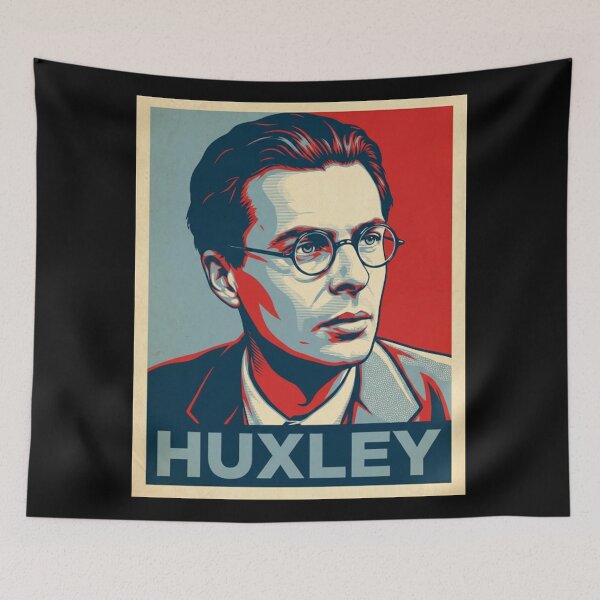 Item preview, Aldous Huxley Hope Style Retro Poster Art designed and sold by DamianRoy88.
