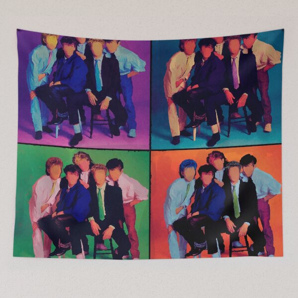 Item preview, Abstract 80s New Wave Album Cover Art Print designed and sold by  Ojo de Lilith.