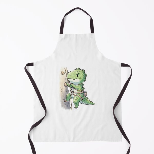 Item preview, The crocodile is inviting its friends to go rock climbing. designed and sold by kuikai123.