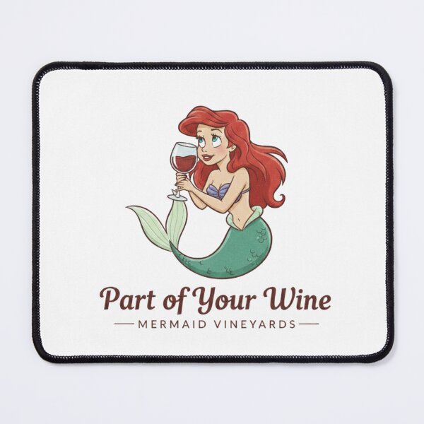 Item preview, Mermaid Wine Vibes designed and sold by LuloCreative.