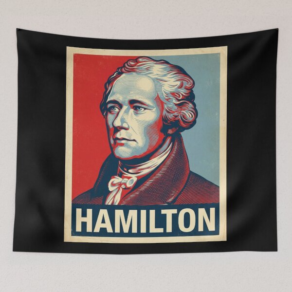 Item preview, Alexander Hamilton Hope Style Retro Poster Art designed and sold by DamianRoy88.