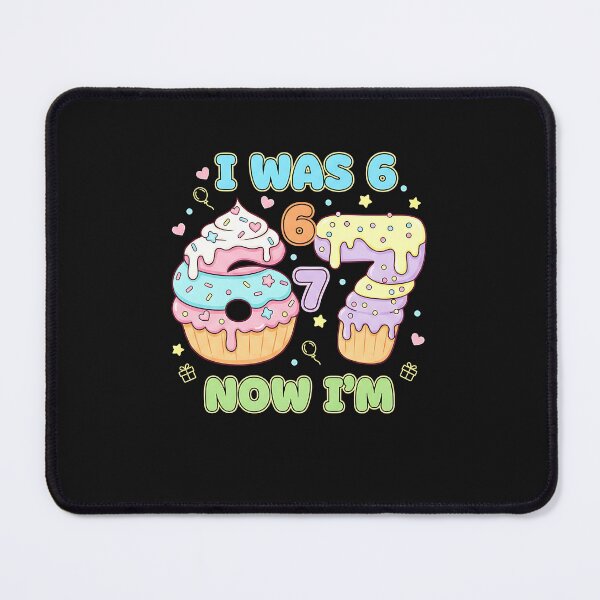 Item preview, I was 6 Now I'm 7 Year Old 7th Birthday Boys Girl designed and sold by yaginoie.