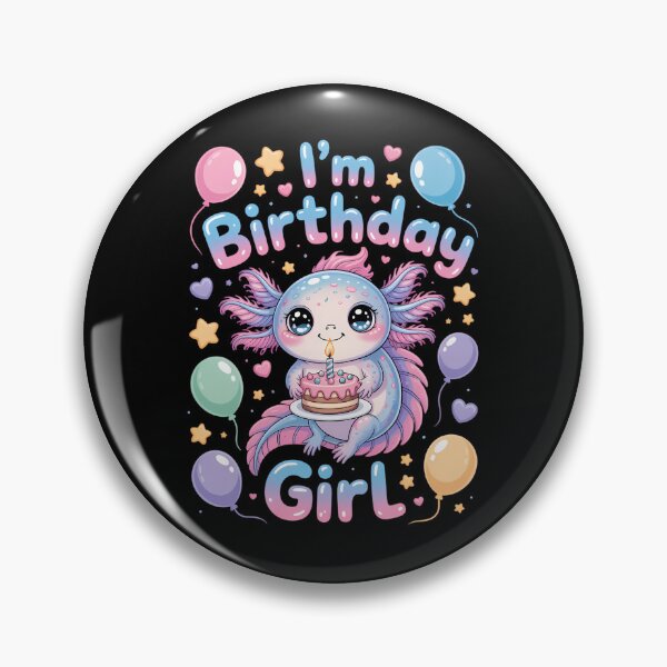 Item preview, Birthday Axolotl Rainbow Birthday Bday Party designed and sold by LittleBO5.