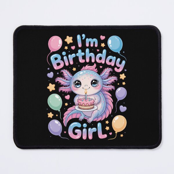 Item preview, Birthday Axolotl Rainbow Birthday Bday Party designed and sold by LittleBO5.