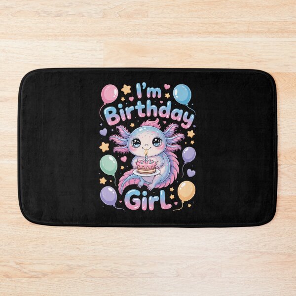 Item preview, Birthday Axolotl Rainbow Birthday Bday Party designed and sold by LittleBO5.