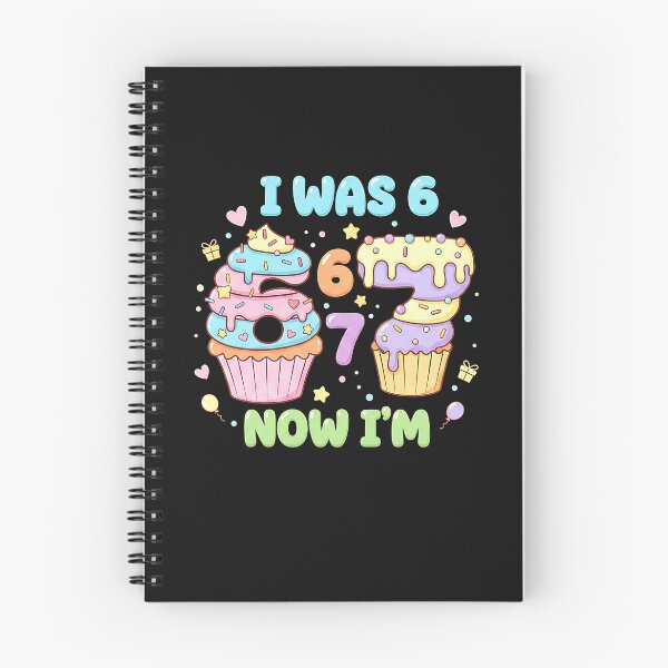 Item preview, I was 6 Now I'm 7 Year Old 7th Birthday Boys Girl designed and sold by yaginoie.