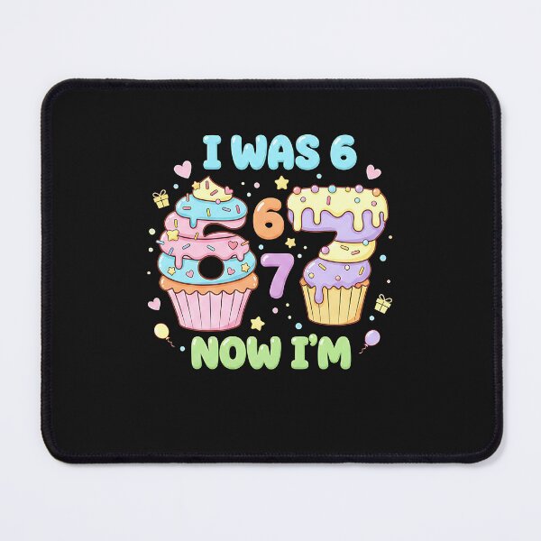 Item preview, I was 6 Now I'm 7 Year Old 7th Birthday Boys Girl designed and sold by yaginoie.