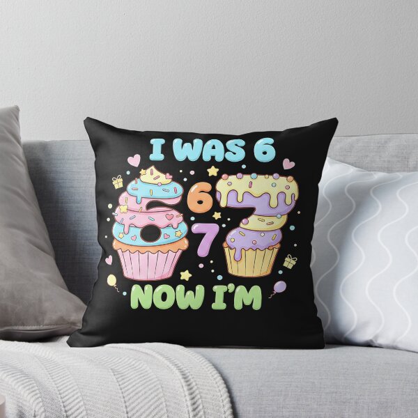 Item preview, I was 6 Now I'm 7 Year Old 7th Birthday Boys Girl designed and sold by yaginoie.