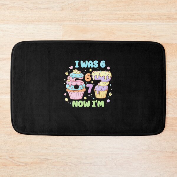Item preview, I was 6 Now I'm 7 Year Old 7th Birthday Boys Girl designed and sold by yaginoie.