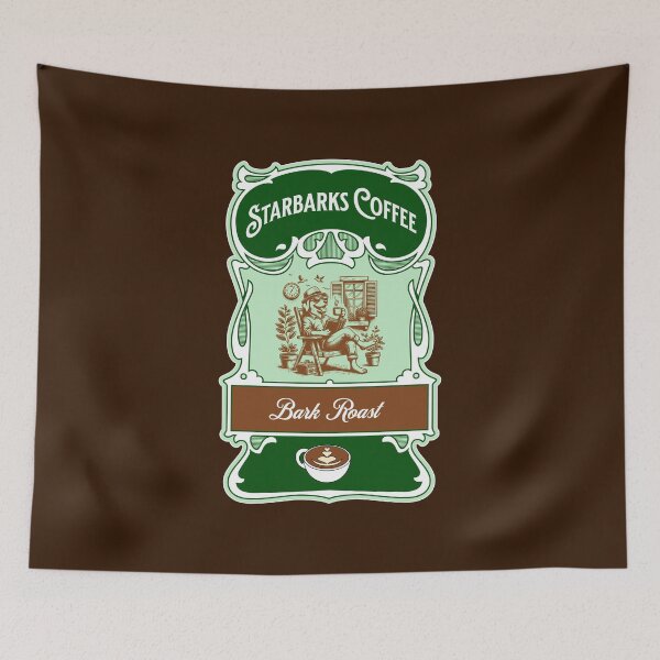 Item preview, Starbarks Coffee Funny Dog designed and sold by Sachie's Studio.
