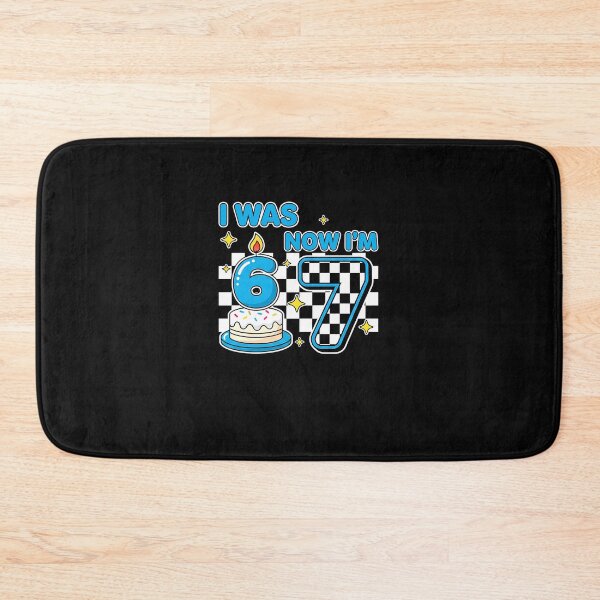 Item preview, I was 6 Now I'm 7 Year Old 7th Birthday Boys Girls Kids designed and sold by yaginoie.