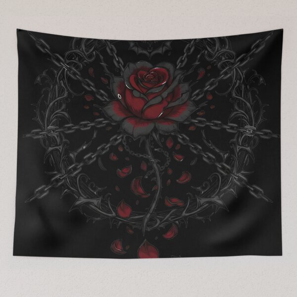 Item preview, Chained Crimson Rose Sigil designed and sold by Mouraludia.