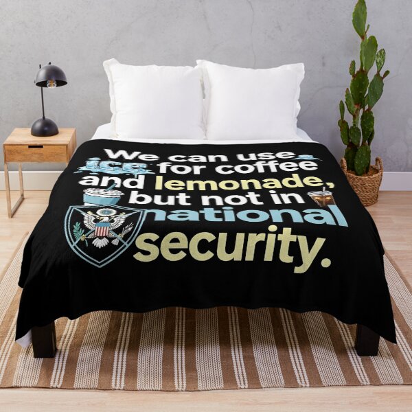 Item preview, Abolish ICE We can use ice for coffee and lemonade, but not in national security. designed and sold by Uglyandcute.
