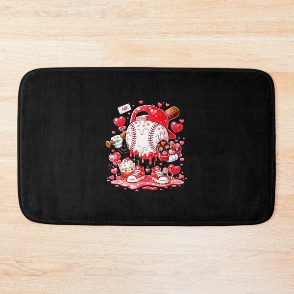 Item preview, Baseball Drip Ice Cream Boys Kids Youth Valentines designed and sold by yaginoie.