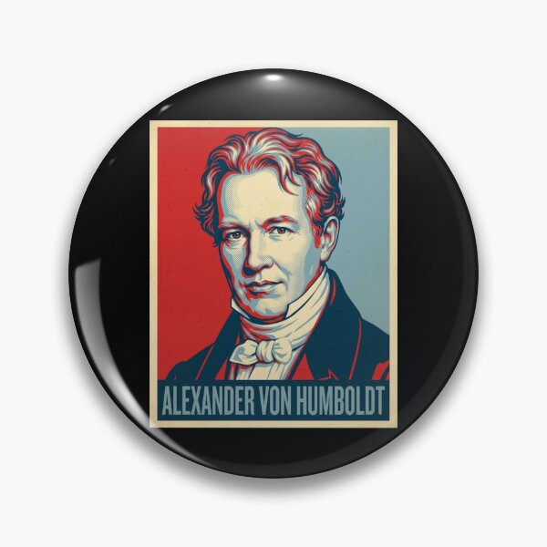 Item preview, Alexander von Humboldt Hope Style Retro Poster Art designed and sold by DamianRoy88.