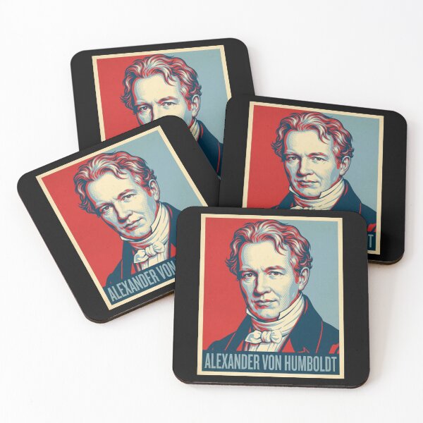 Item preview, Alexander von Humboldt Hope Style Retro Poster Art designed and sold by DamianRoy88.