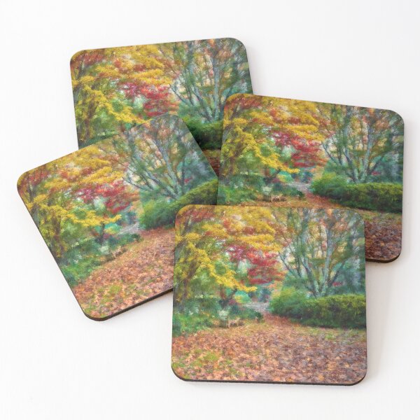 Item preview, An impressionist autumn scene designed and sold by Mrtweety.