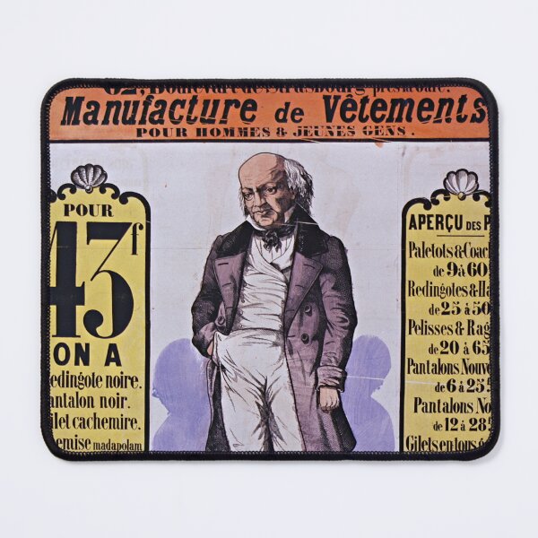 Item preview, French Clothing Advertisement Poster (1859) designed and sold by 19th Century in Color.