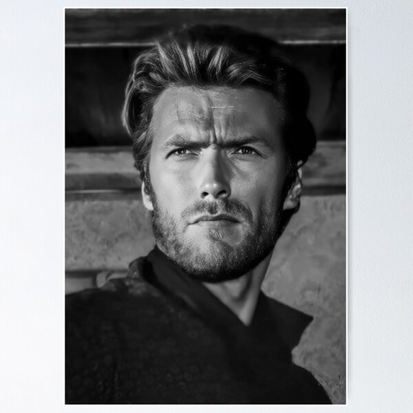 Item preview, Clint Eastwood Portrait designed and sold by thesnakeater.