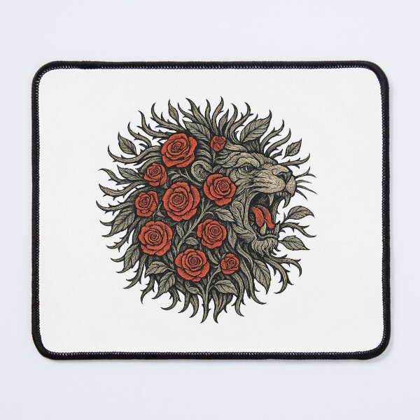 Item preview, Lion Roar Rose Art designed and sold by chromatalove.