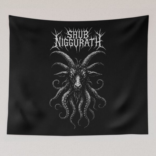 Item preview, Shub-Niggurath – Lovecraftian Black Goat Horror designed and sold by Mortisigil.