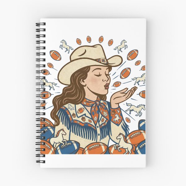 Artikelvorschau, Denver Broncos Cowgirl entworfen und verkauft von SterlingSaddle.