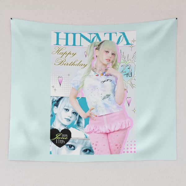 Item preview, Happy birthday Hinata XG KPOP designed and sold by jaofnn.