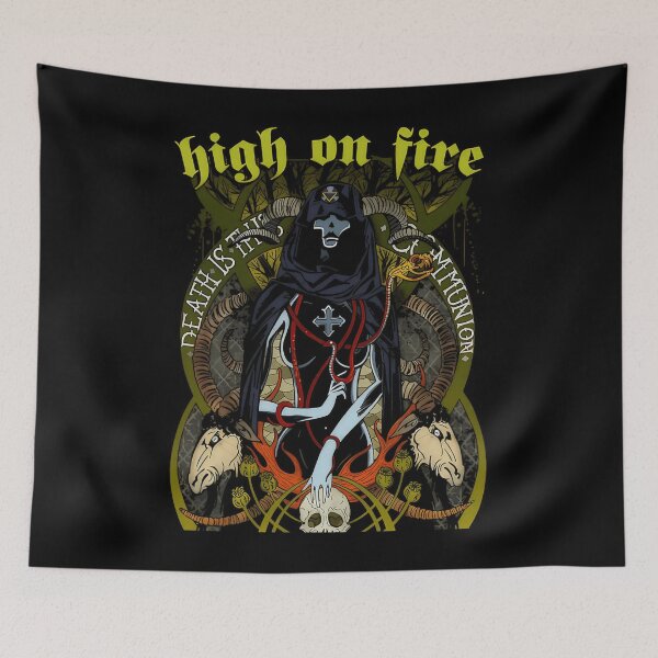 Aperçu de l'œuvre Groupe High On Fire créée et vendue par TrapperDesigns.