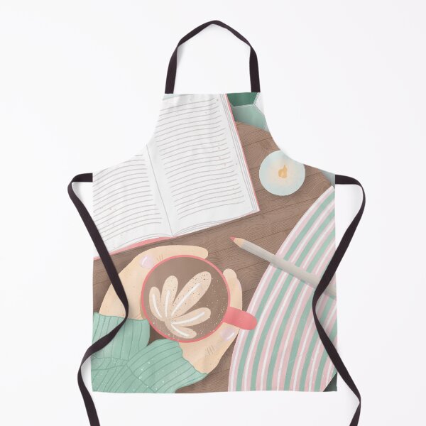 Item preview, Cozy winter cafe flatlay designed and sold by Home Cyn Home.