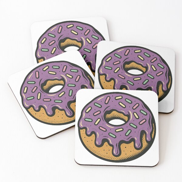 Item preview, Frosted Donut Illustration designed and sold by chromatalove.